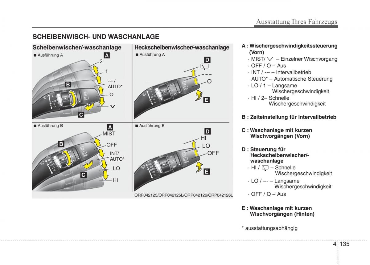 KIA Carens III 3 Handbuch / page 233