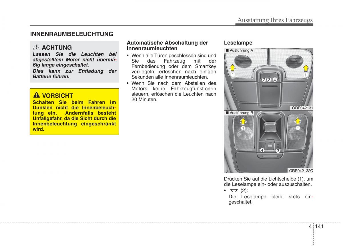 KIA Carens III 3 Handbuch / page 239