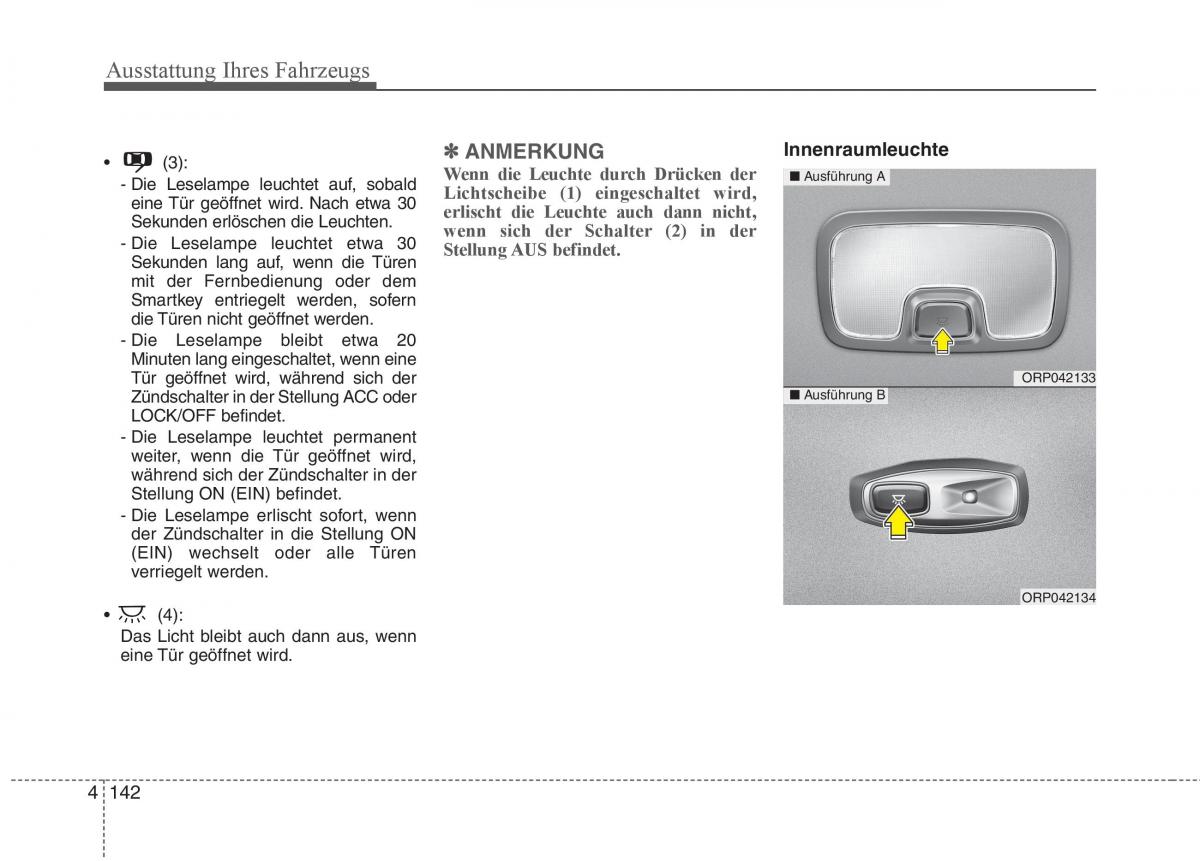 KIA Carens III 3 Handbuch / page 240