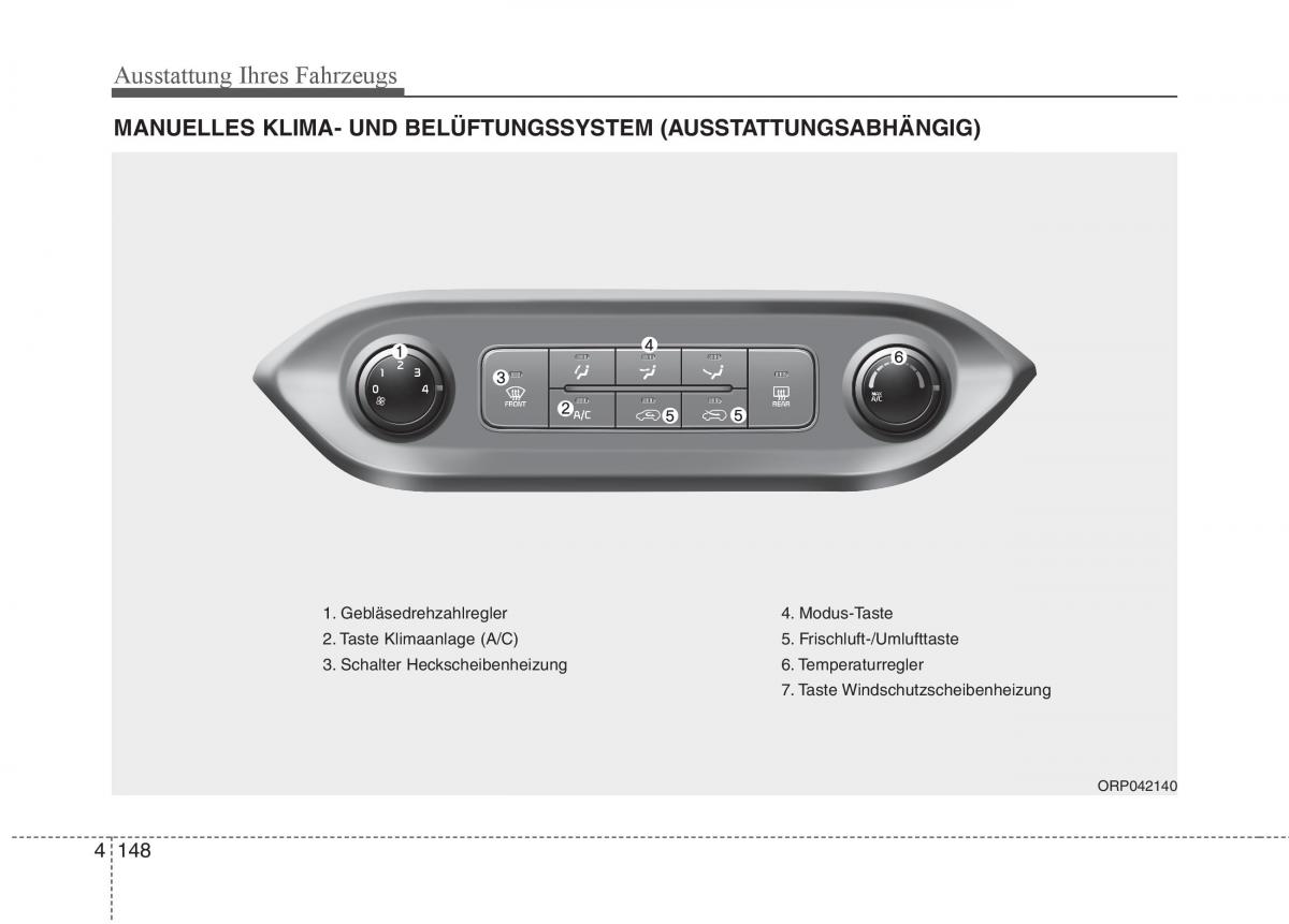 KIA Carens III 3 Handbuch / page 246