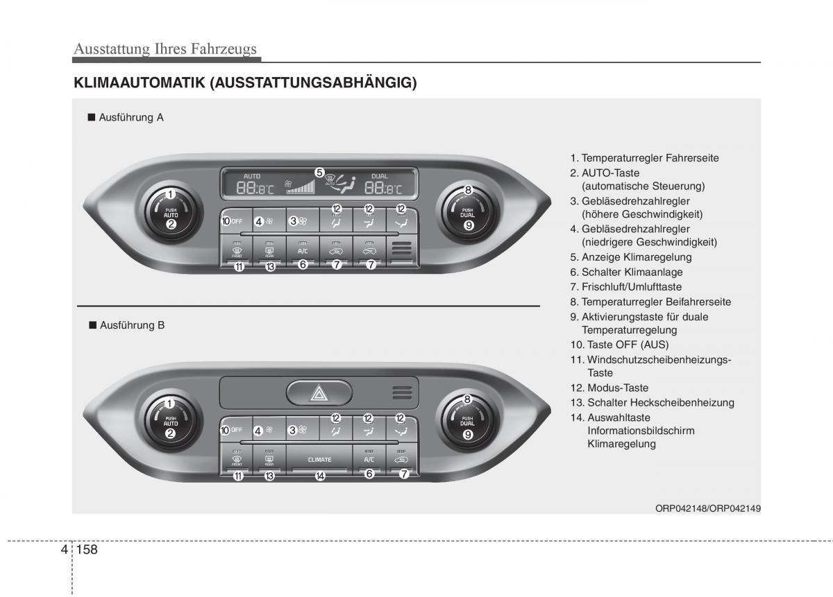 KIA Carens III 3 Handbuch / page 256