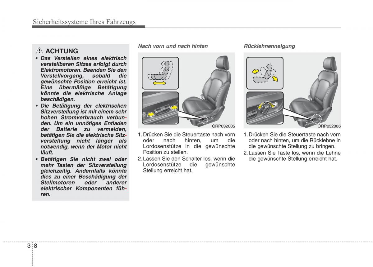 KIA Carens III 3 Handbuch / page 27