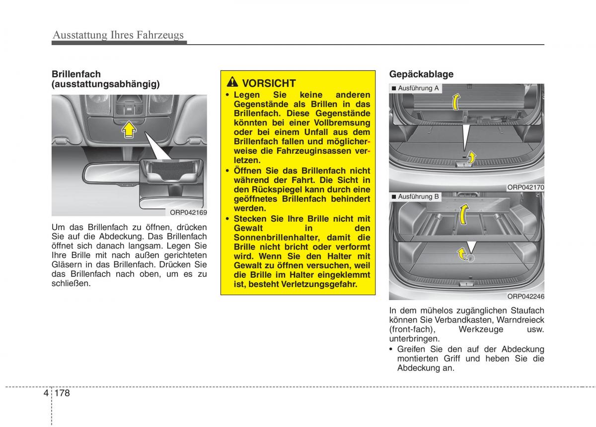 KIA Carens III 3 Handbuch / page 276