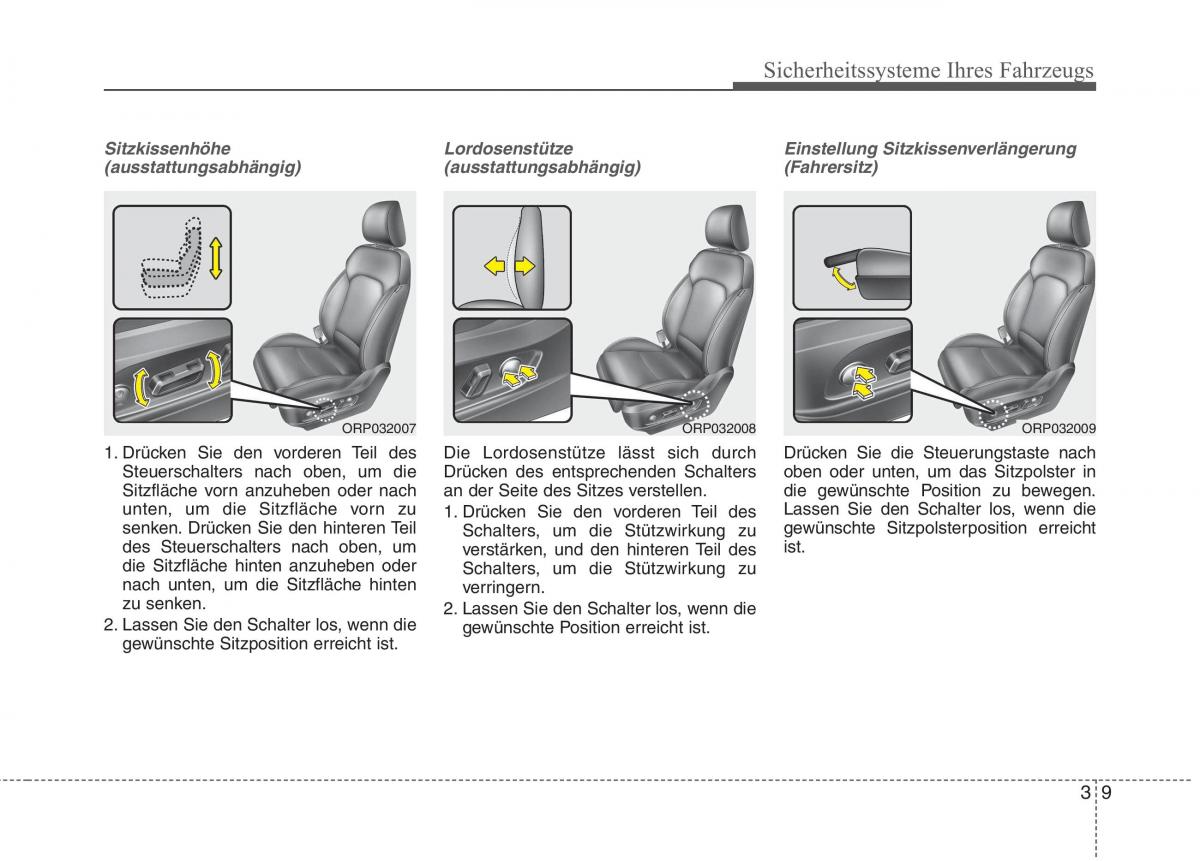 KIA Carens III 3 Handbuch / page 28