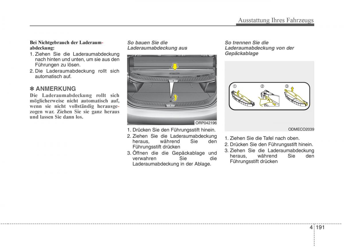 KIA Carens III 3 Handbuch / page 289