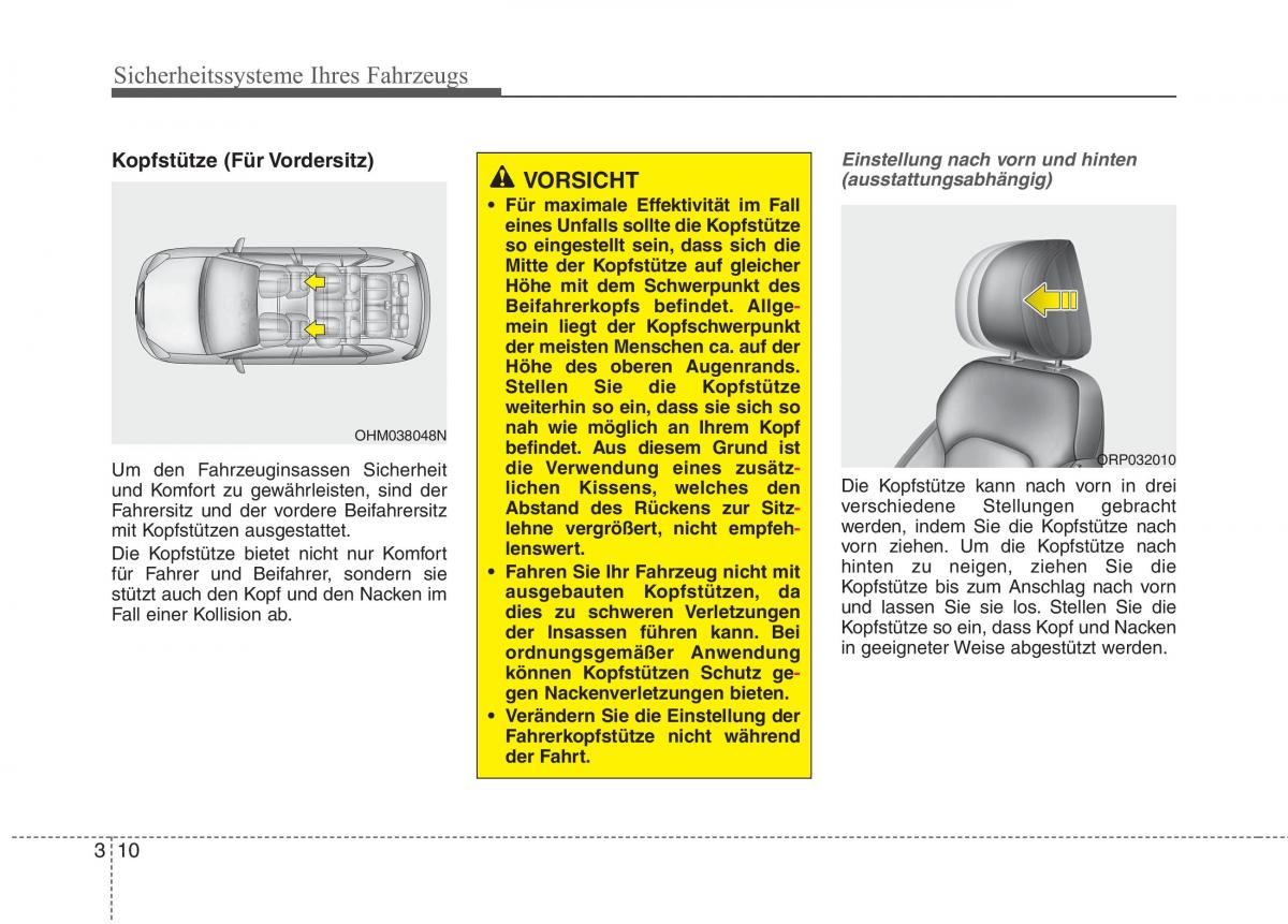 KIA Carens III 3 Handbuch / page 29