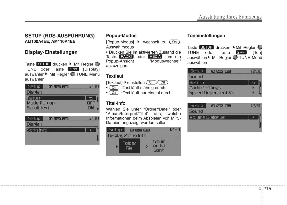 KIA Carens III 3 Handbuch / page 313