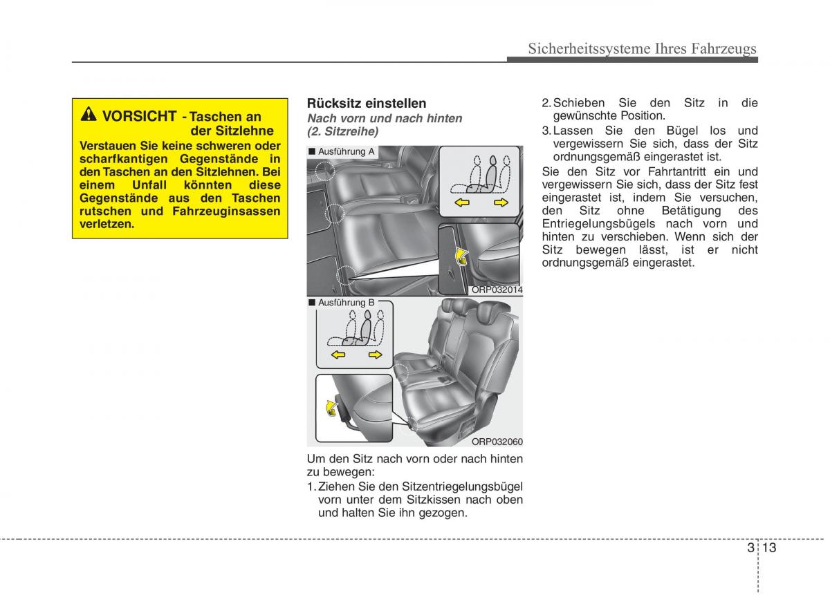 KIA Carens III 3 Handbuch / page 32