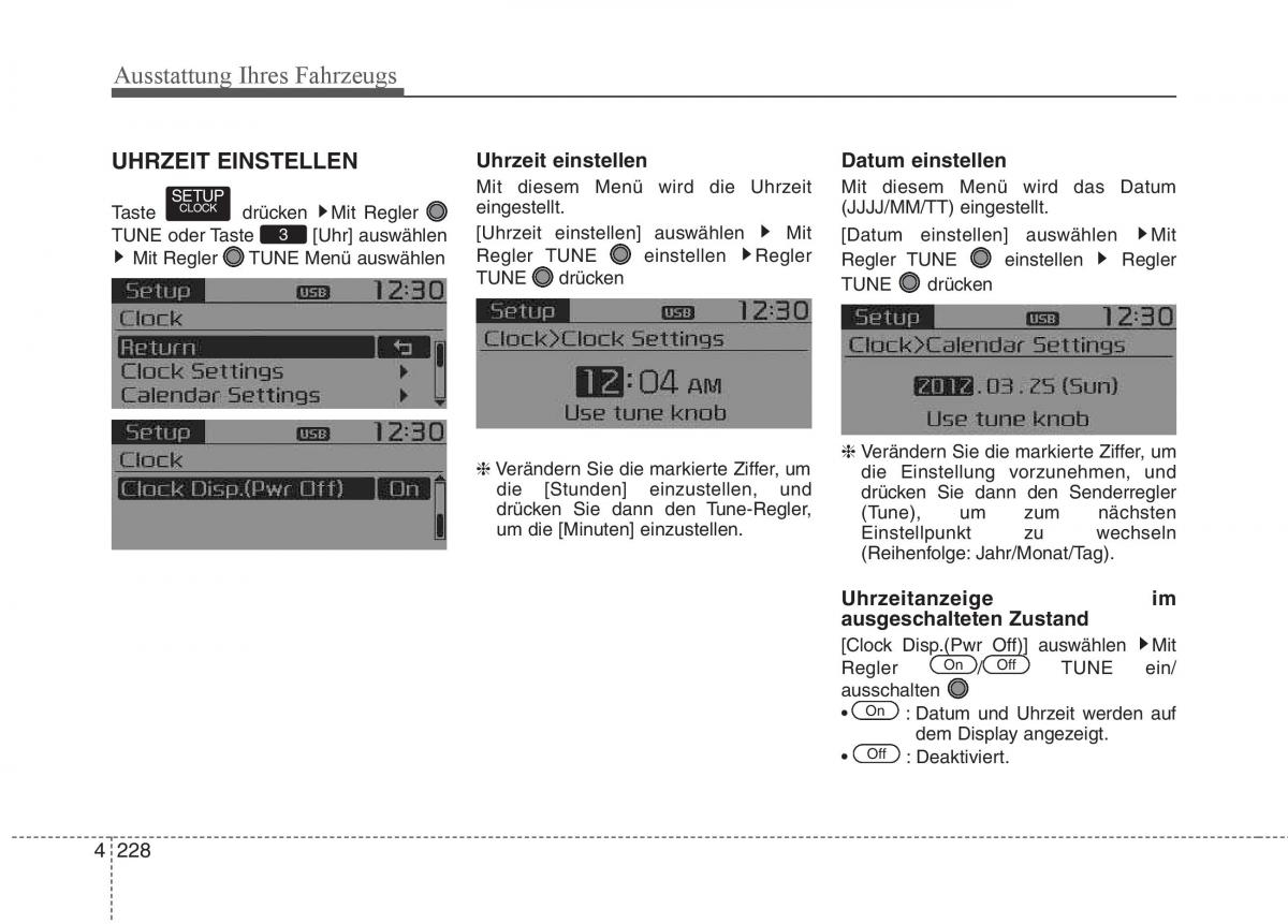 KIA Carens III 3 Handbuch / page 326