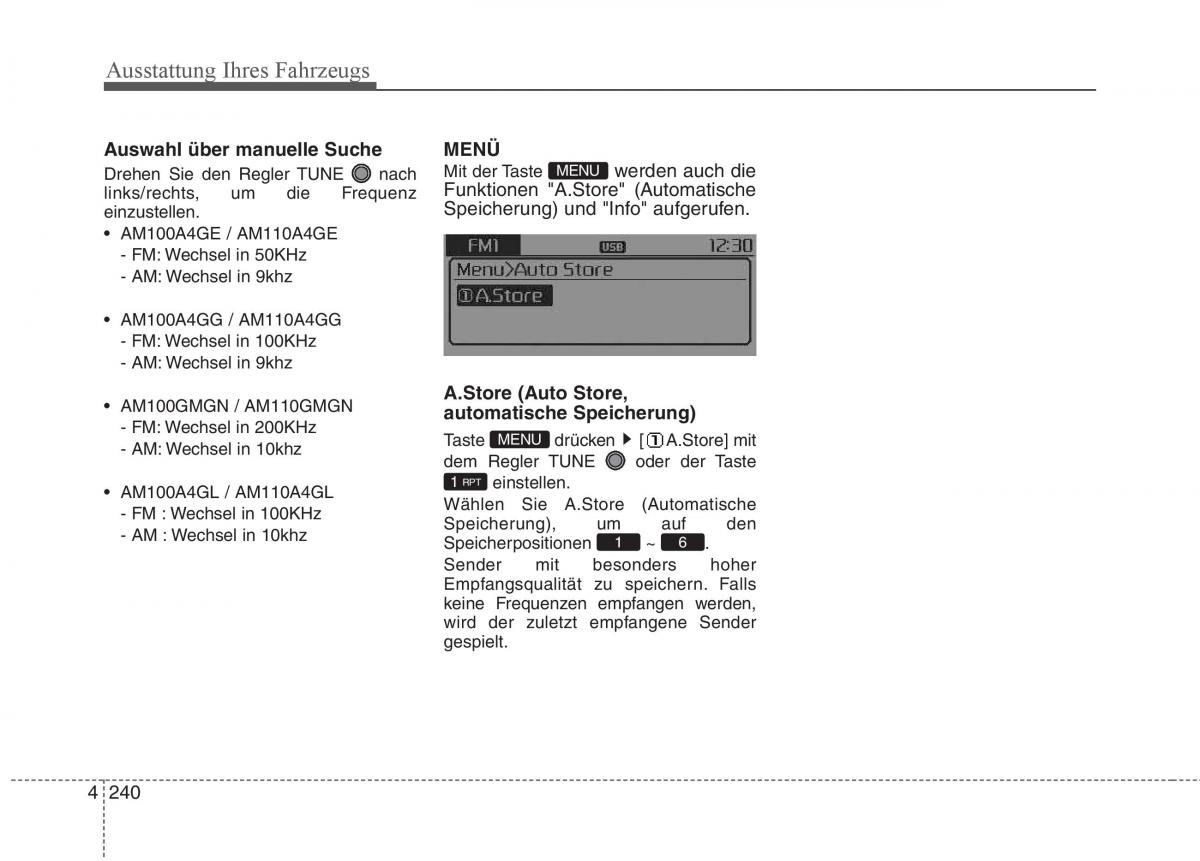 KIA Carens III 3 Handbuch / page 338