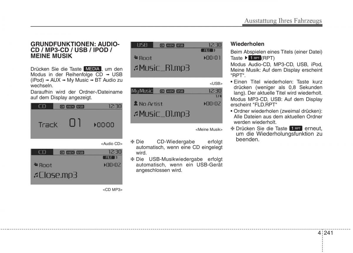 KIA Carens III 3 Handbuch / page 339