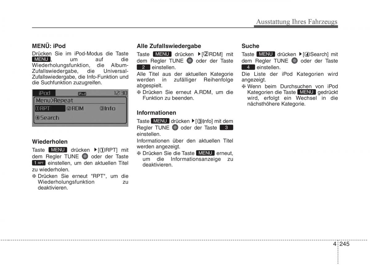 KIA Carens III 3 Handbuch / page 343