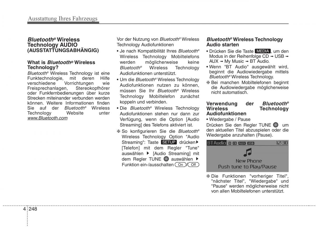 KIA Carens III 3 Handbuch / page 346