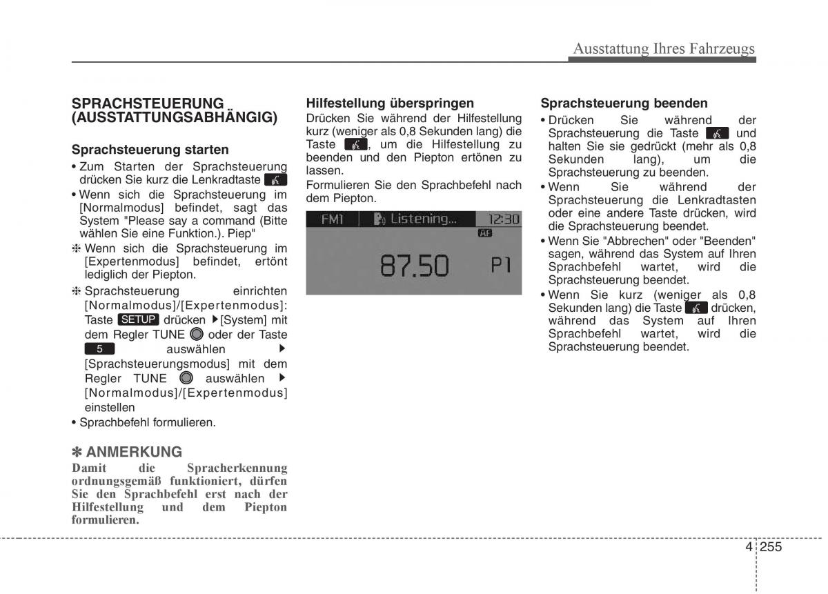 KIA Carens III 3 Handbuch / page 353