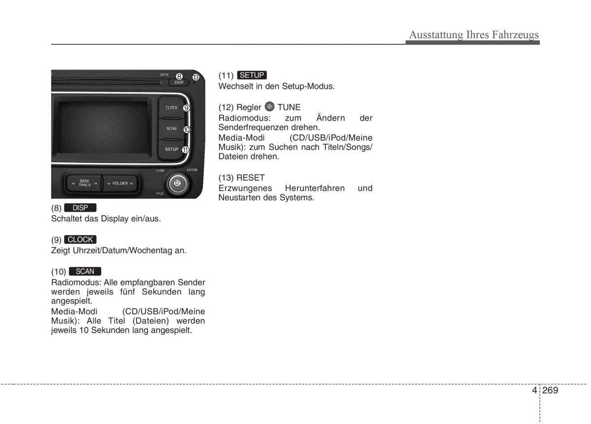 KIA Carens III 3 Handbuch / page 367