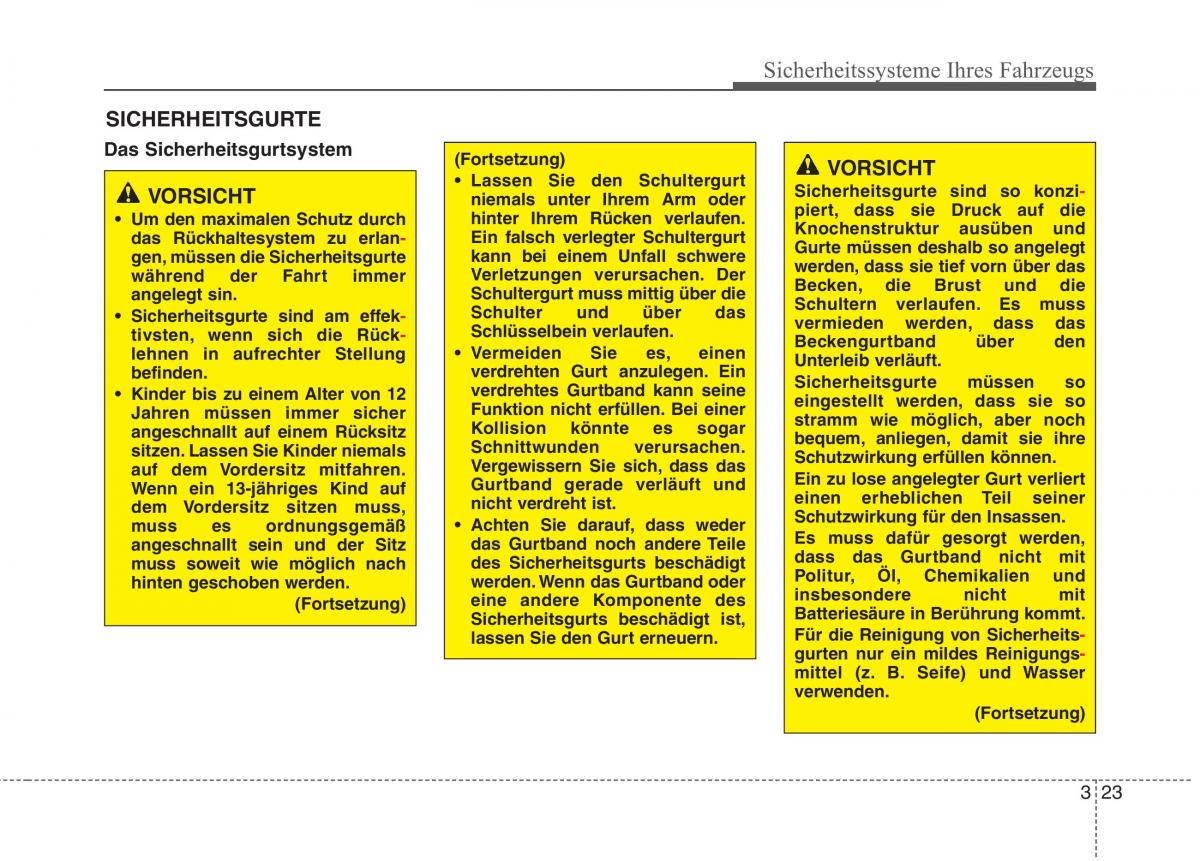 KIA Carens III 3 Handbuch / page 42