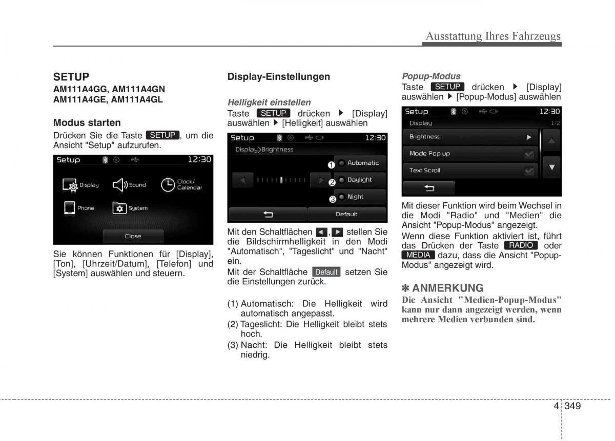 KIA Carens III 3 Handbuch / page 447