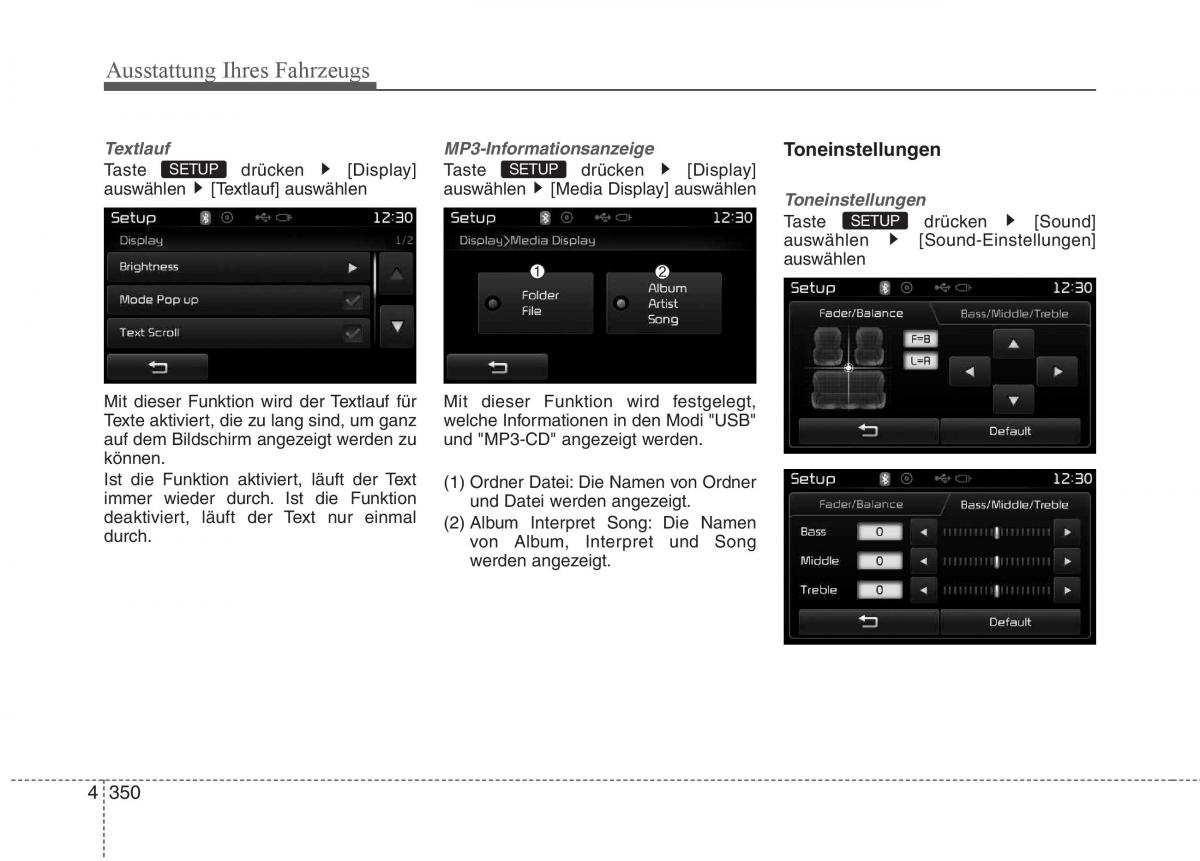 KIA Carens III 3 Handbuch / page 448