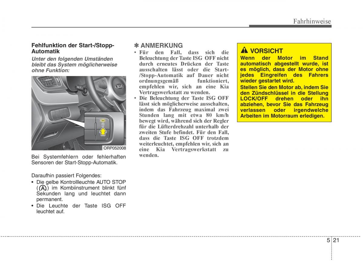 KIA Carens III 3 Handbuch / page 477