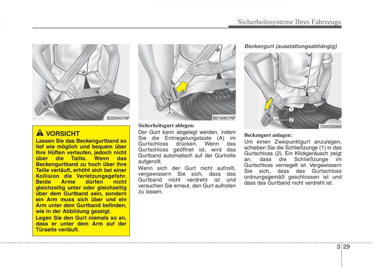 KIA Carens III 3 Handbuch / page 48