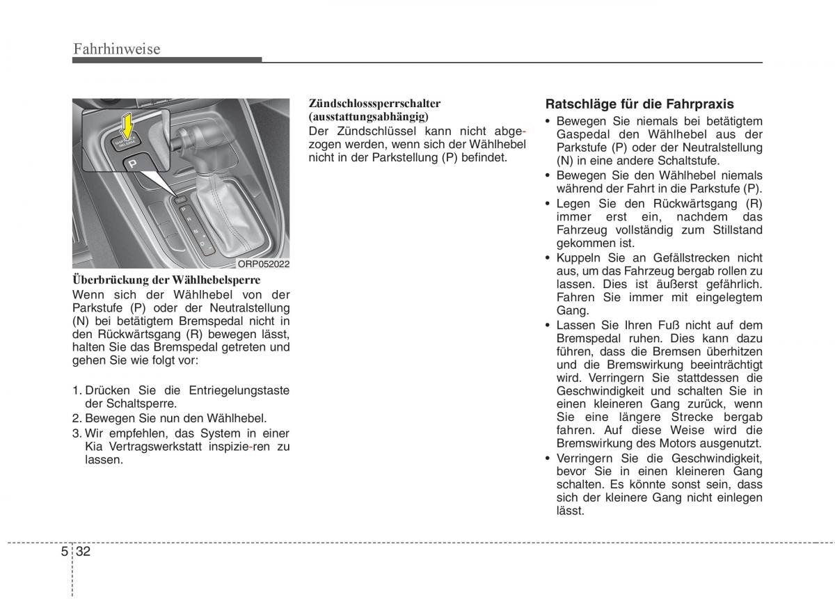 KIA Carens III 3 Handbuch / page 488