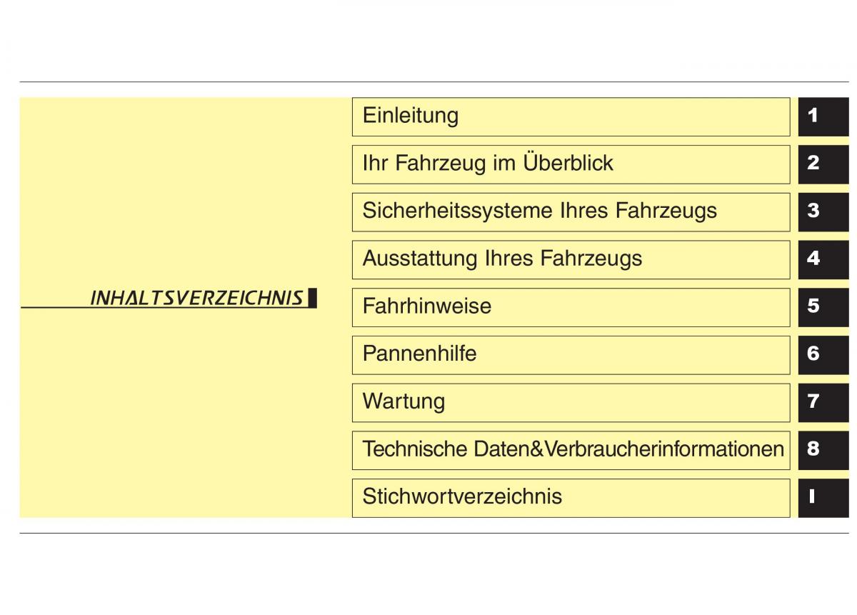 KIA Carens III 3 Handbuch / page 5