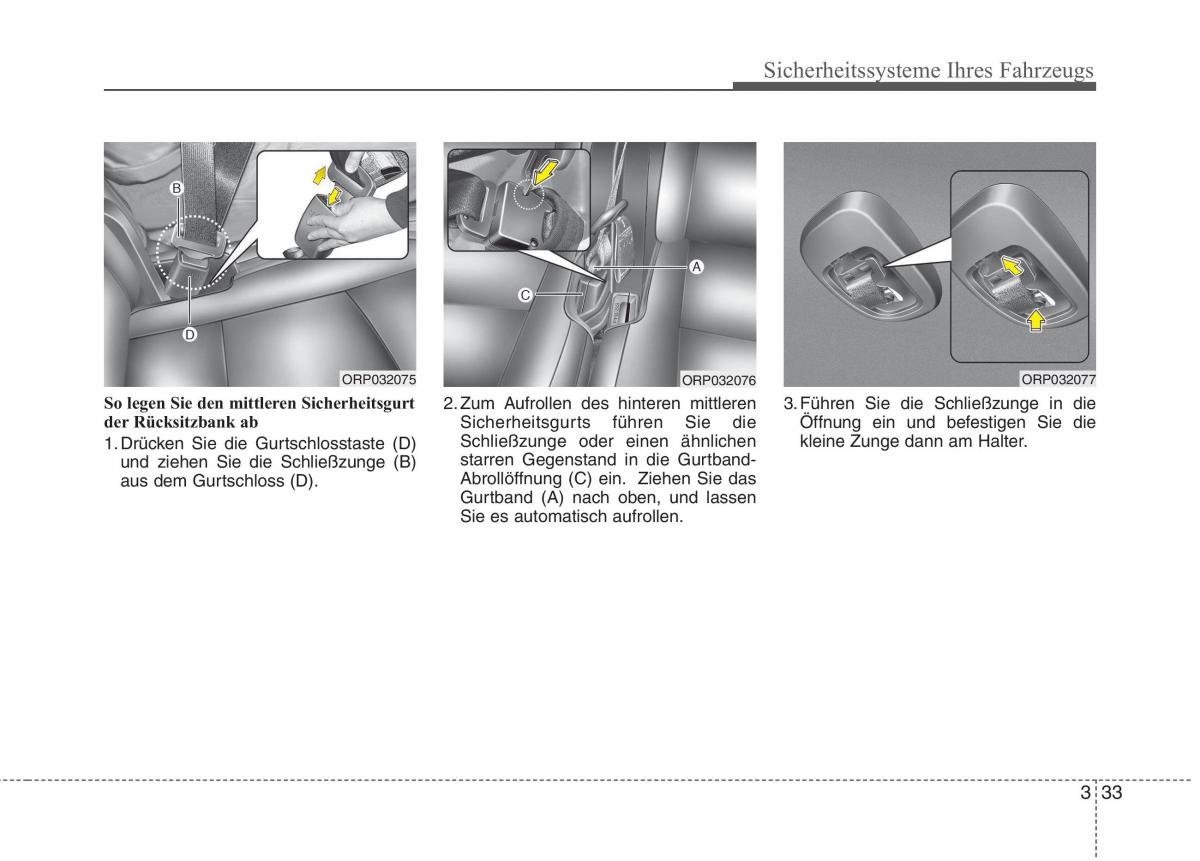 KIA Carens III 3 Handbuch / page 52