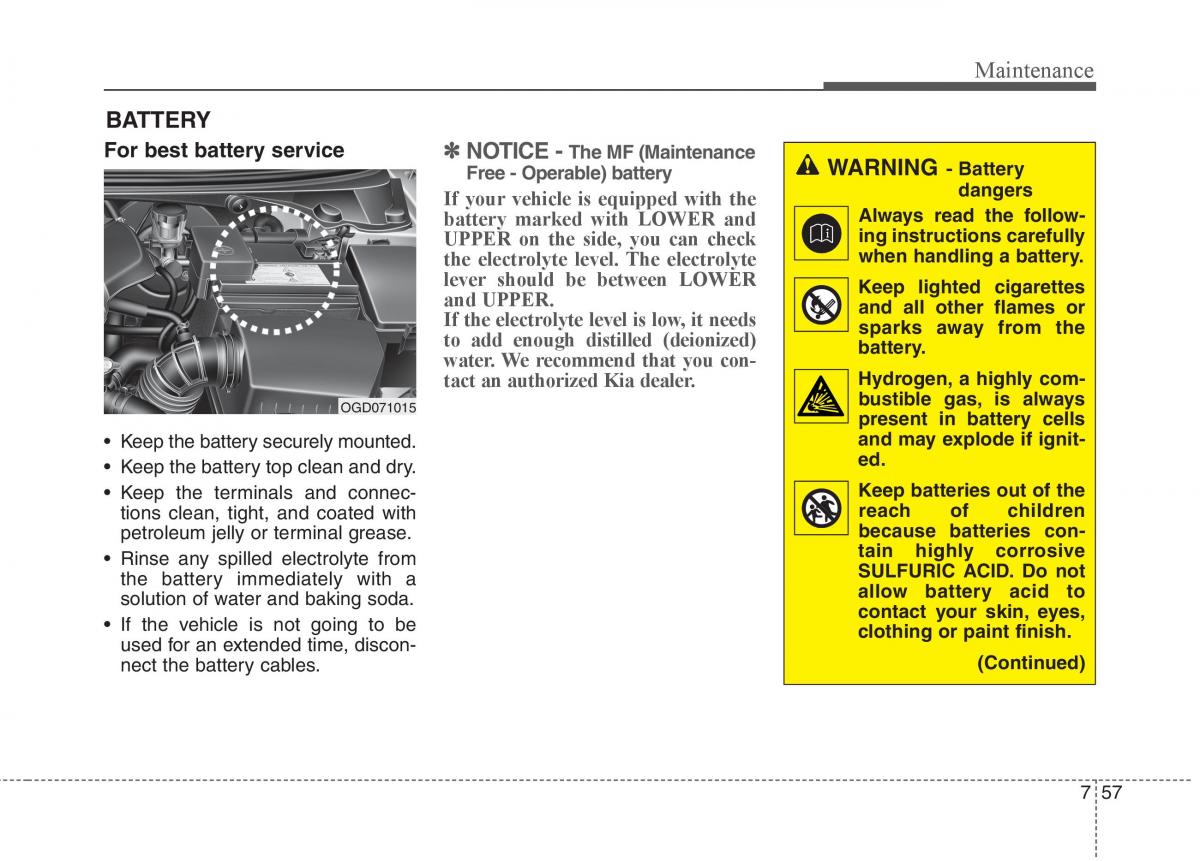 KIA Carens III 3 owners manual / page 544