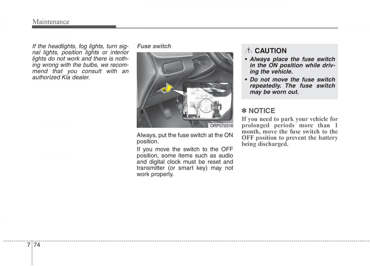 KIA Carens III 3 owners manual / page 561