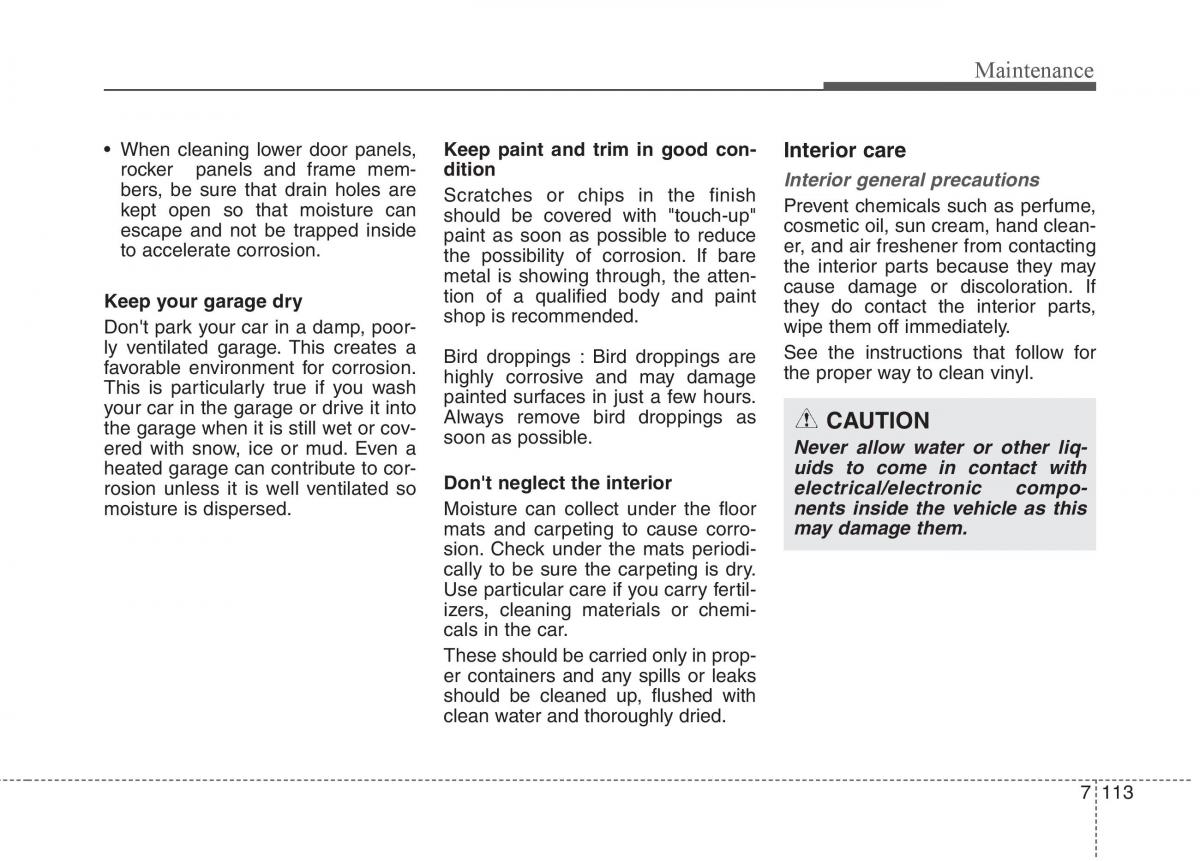 KIA Carens III 3 owners manual / page 600