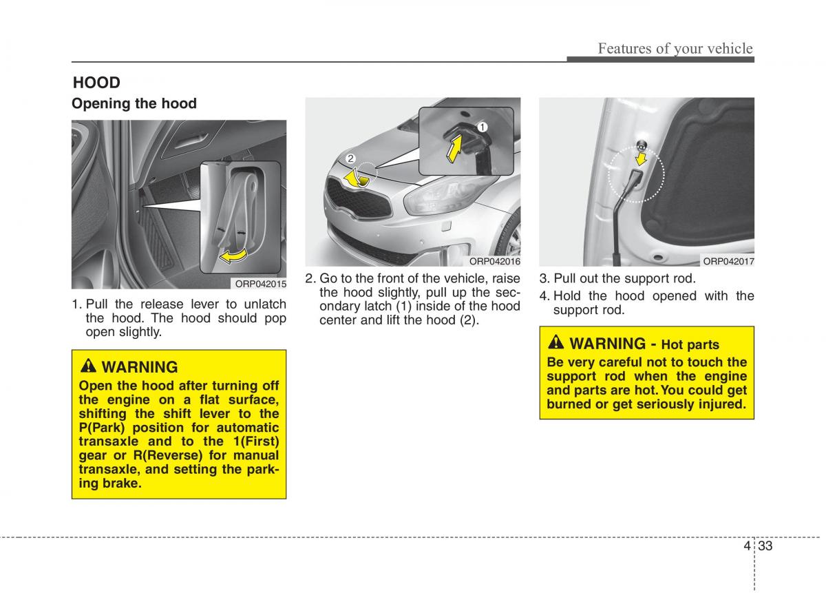 KIA Carens III 3 owners manual / page 62