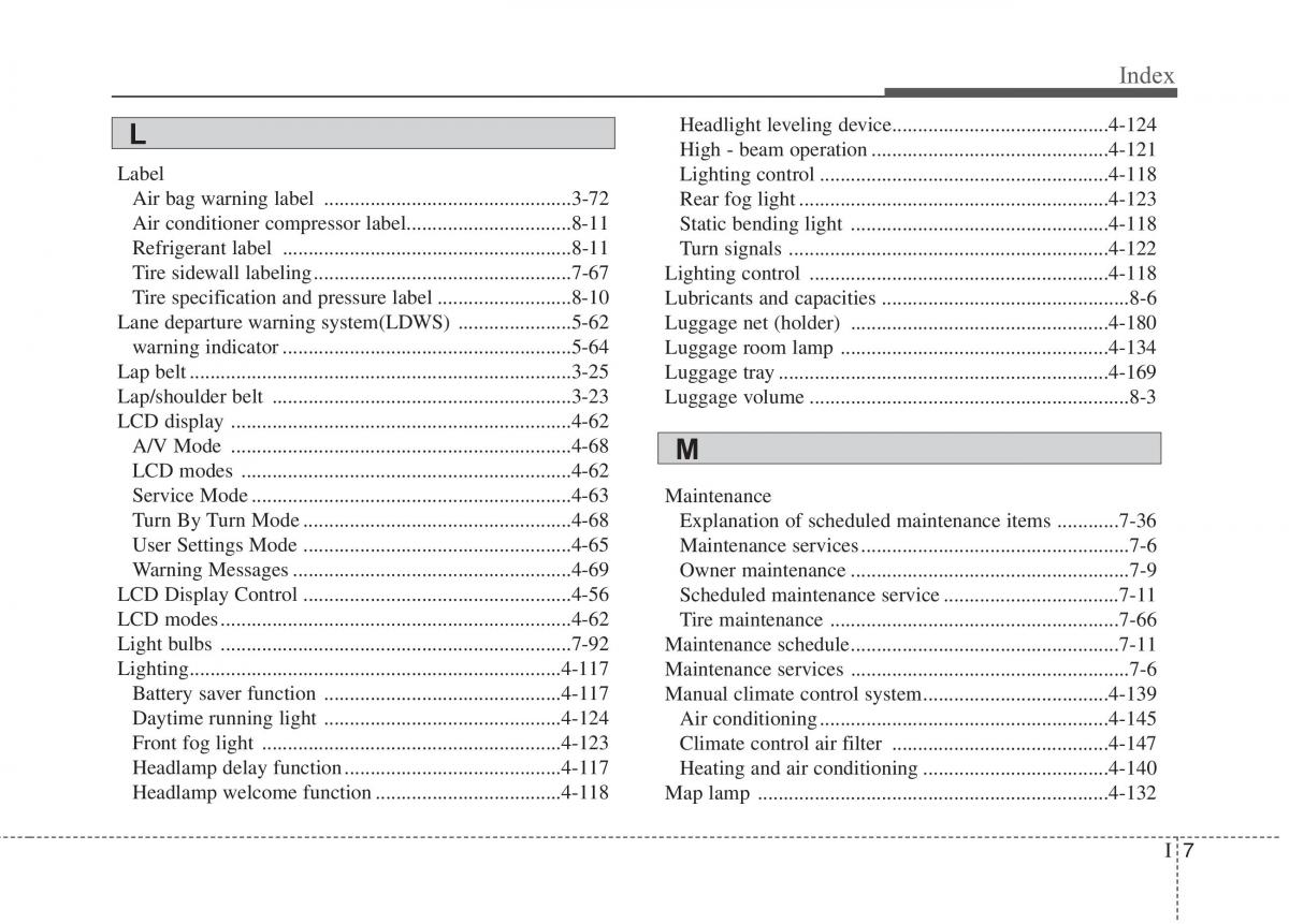 KIA Carens III 3 owners manual / page 623