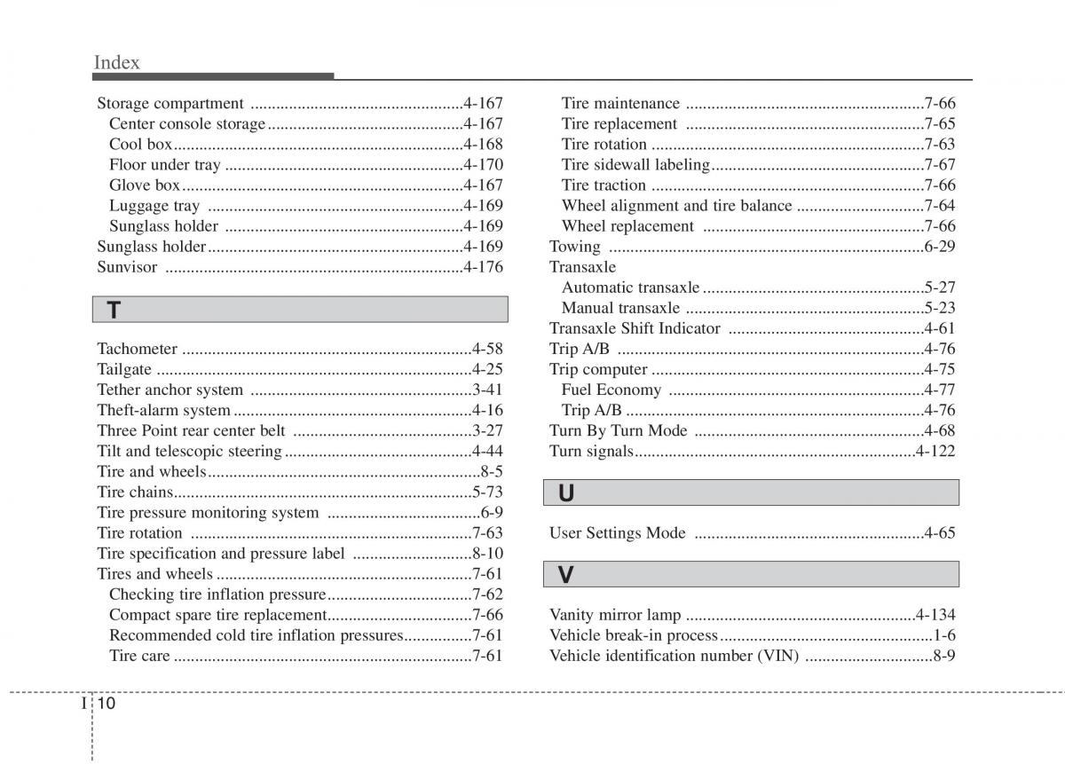 KIA Carens III 3 owners manual / page 626