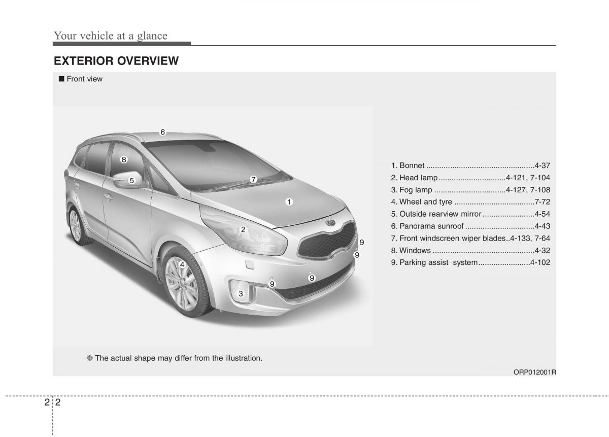 KIA Carens III 3 owners manual / page 638