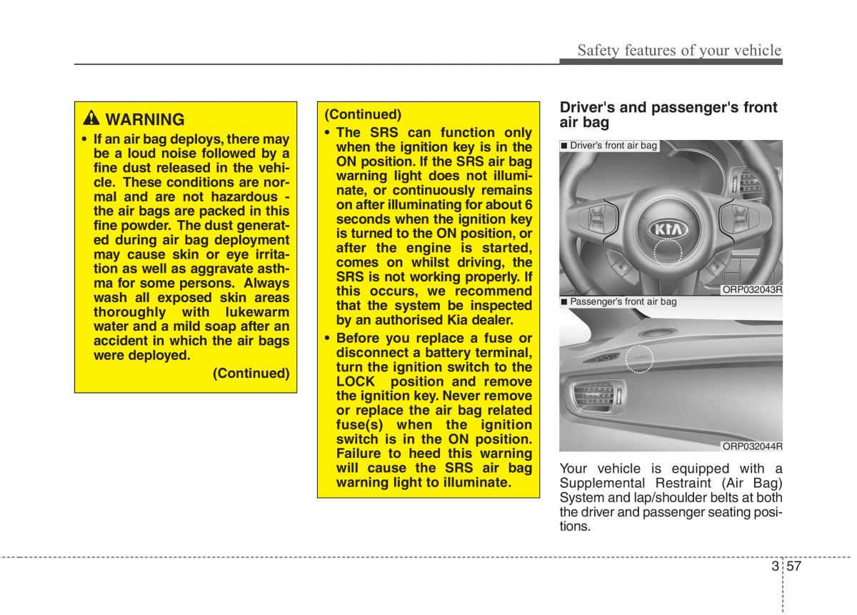 KIA Carens III 3 owners manual / page 700