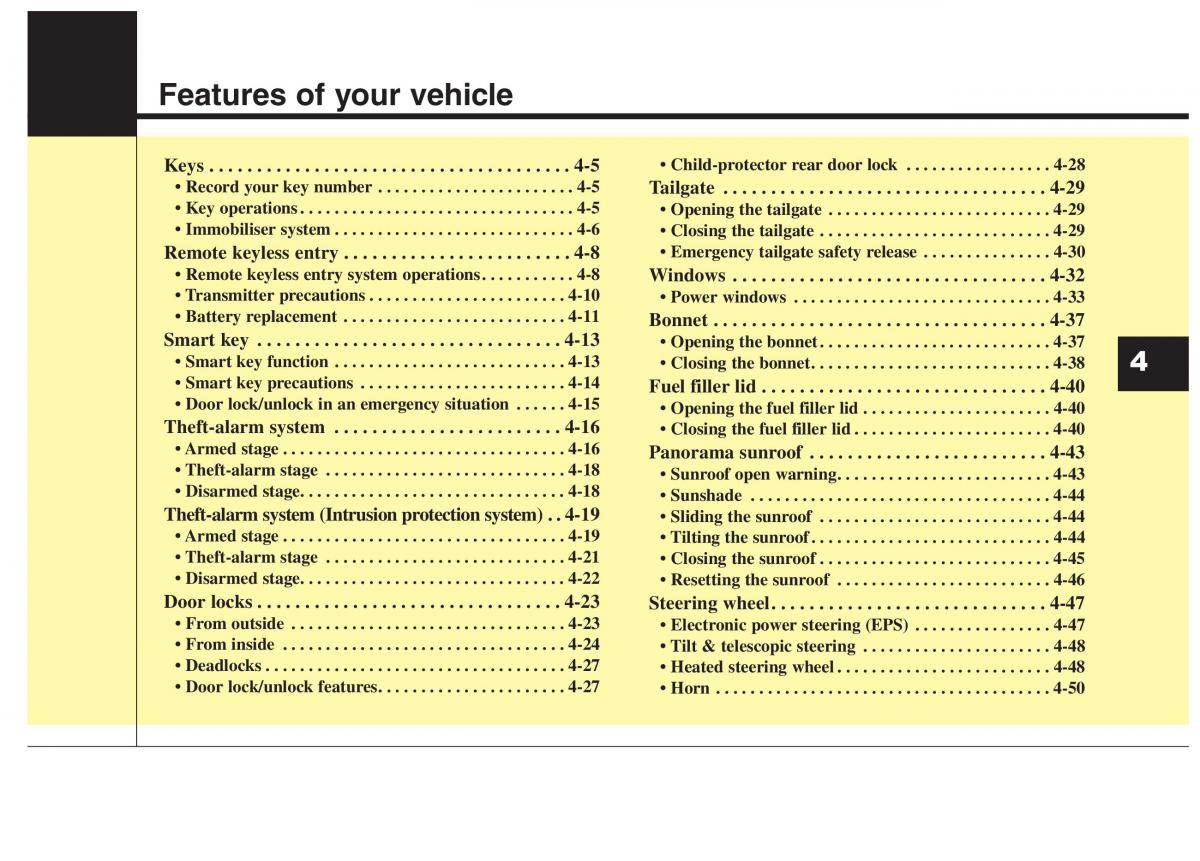 KIA Carens III 3 owners manual / page 716