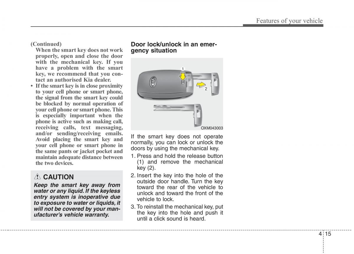 KIA Carens III 3 owners manual / page 730