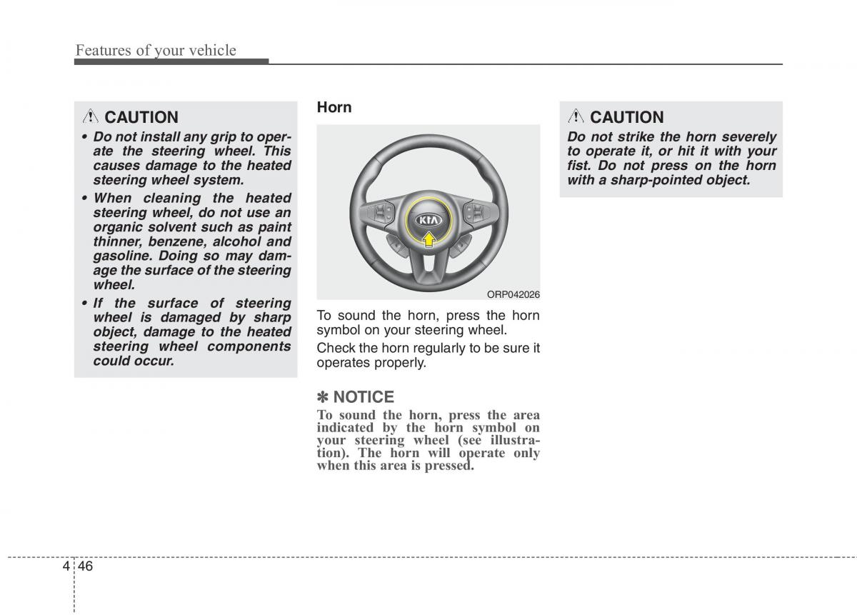 KIA Carens III 3 owners manual / page 75