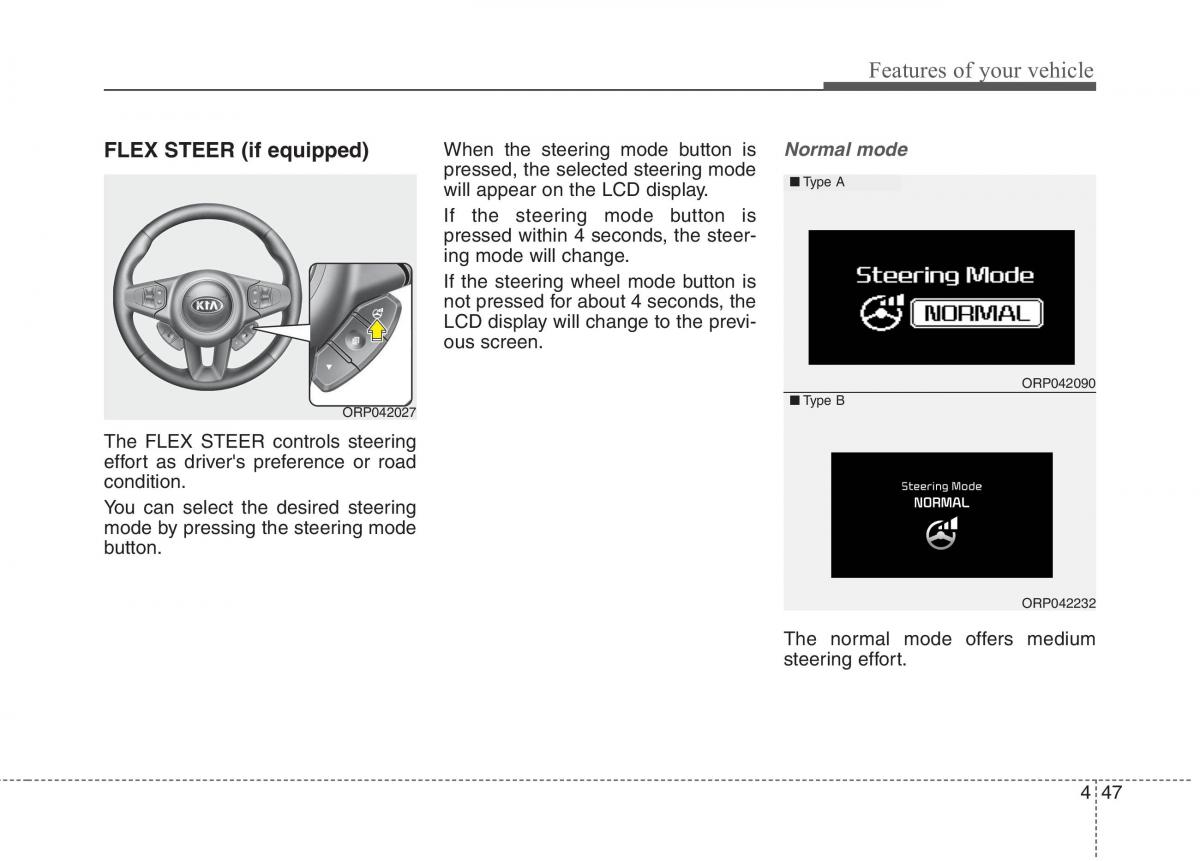 KIA Carens III 3 owners manual / page 76