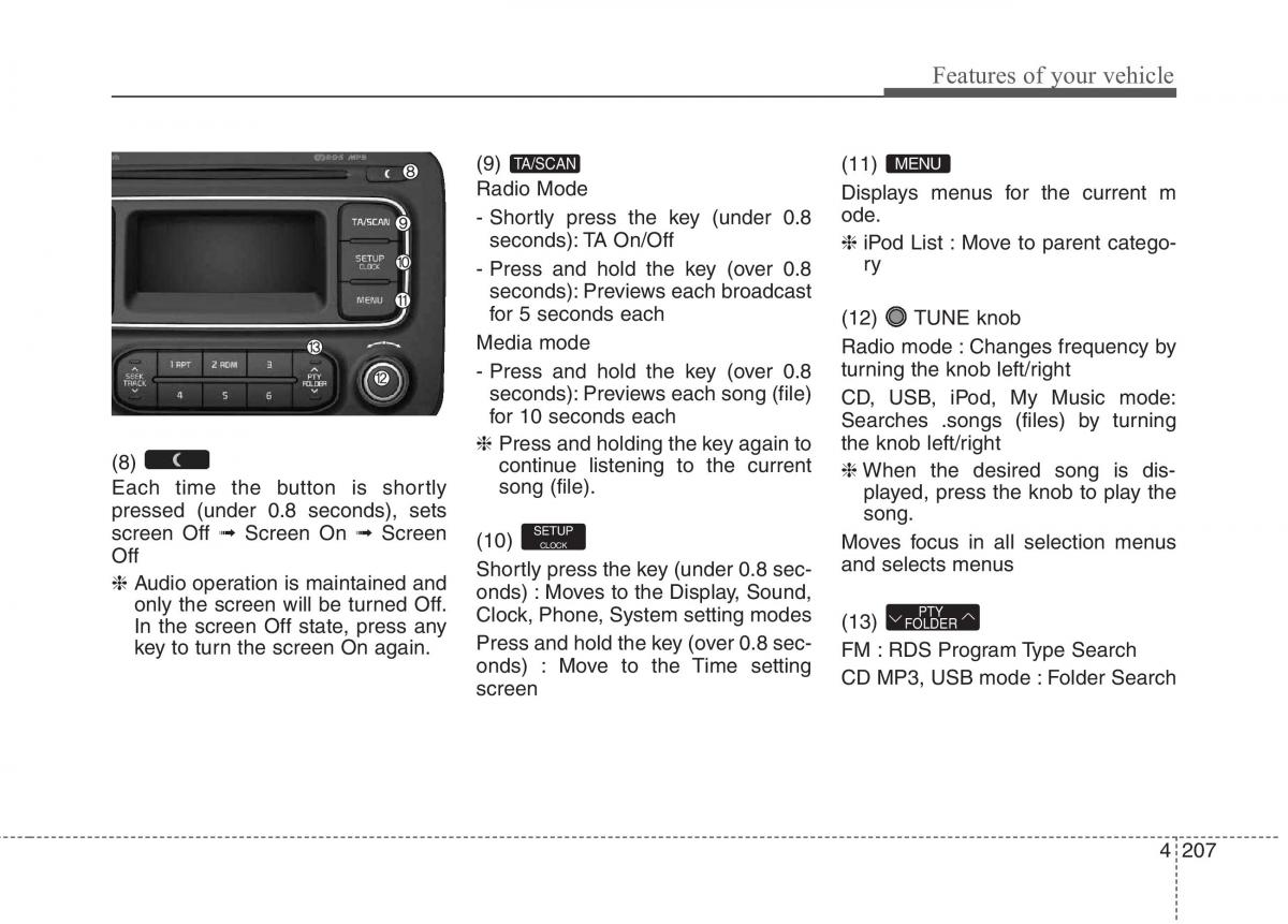 KIA Carens III 3 owners manual / page 922