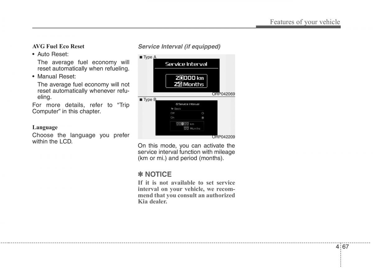 KIA Carens III 3 owners manual / page 96