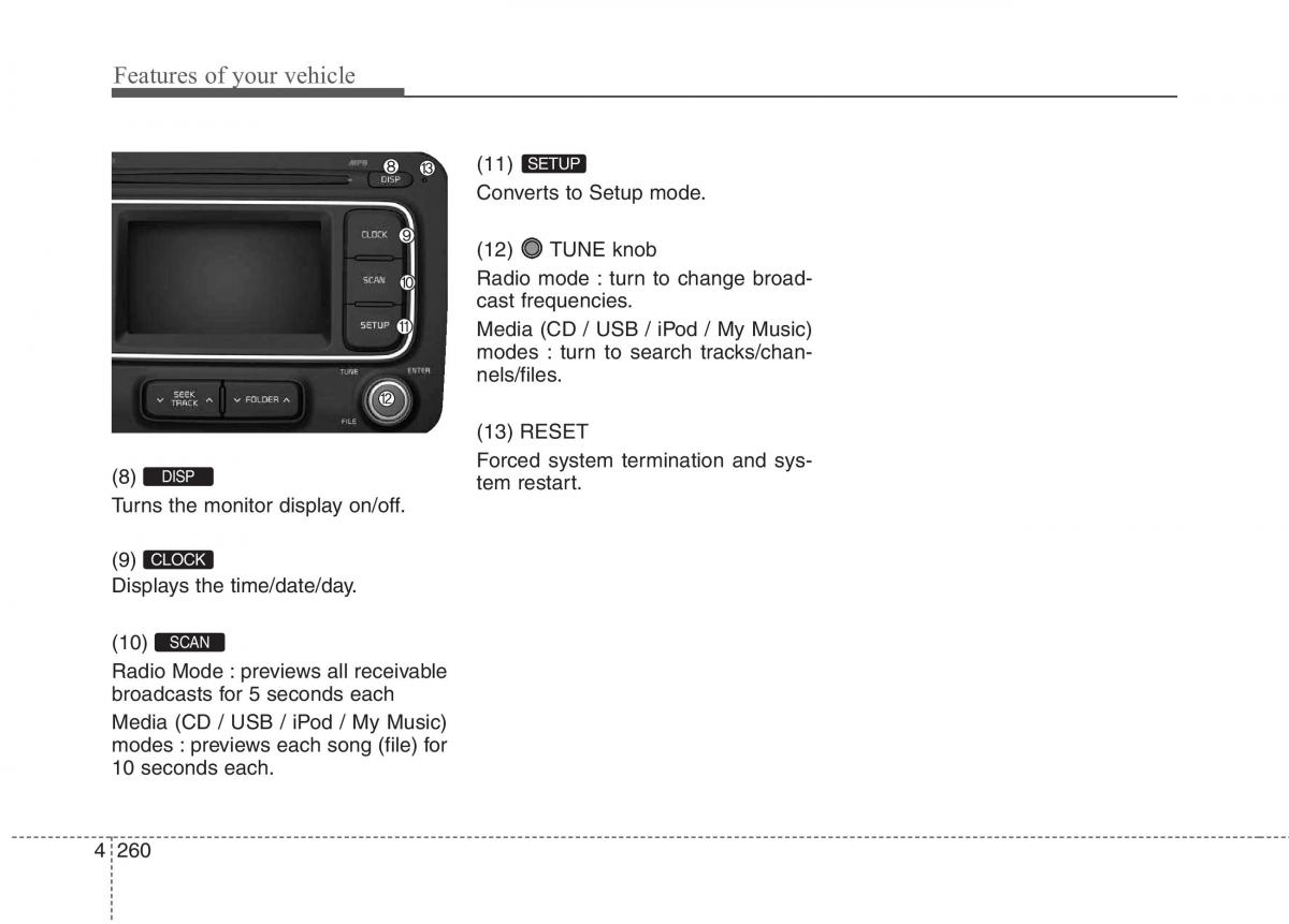 KIA Carens III 3 owners manual / page 975