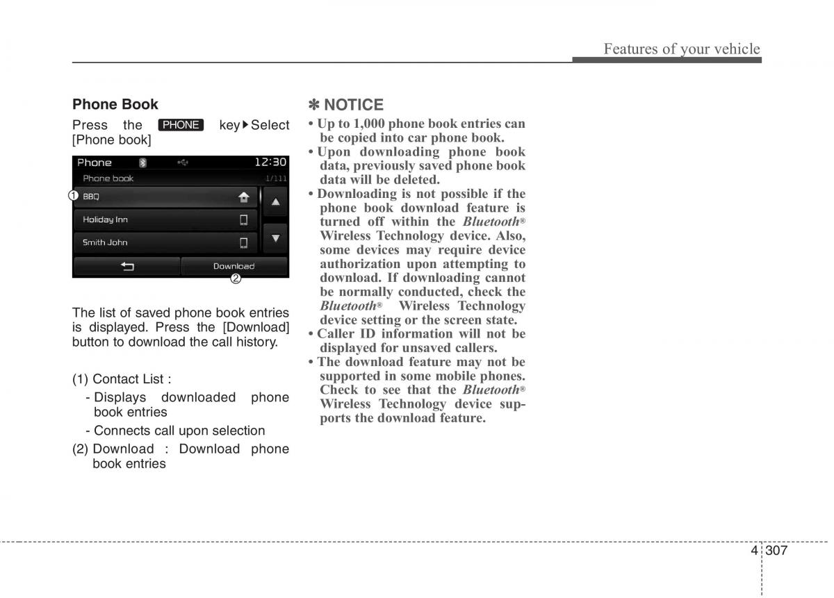 KIA Carens III 3 owners manual / page 1022