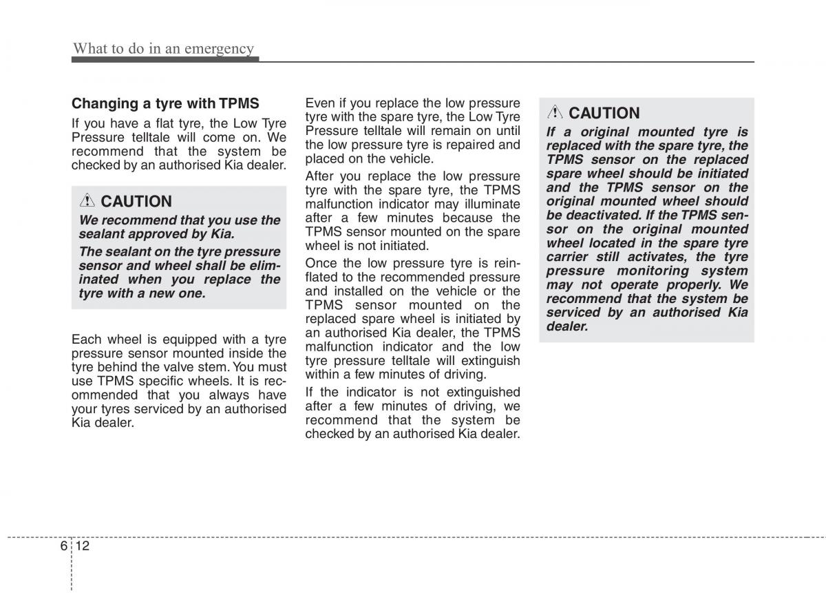 KIA Carens III 3 owners manual / page 1159