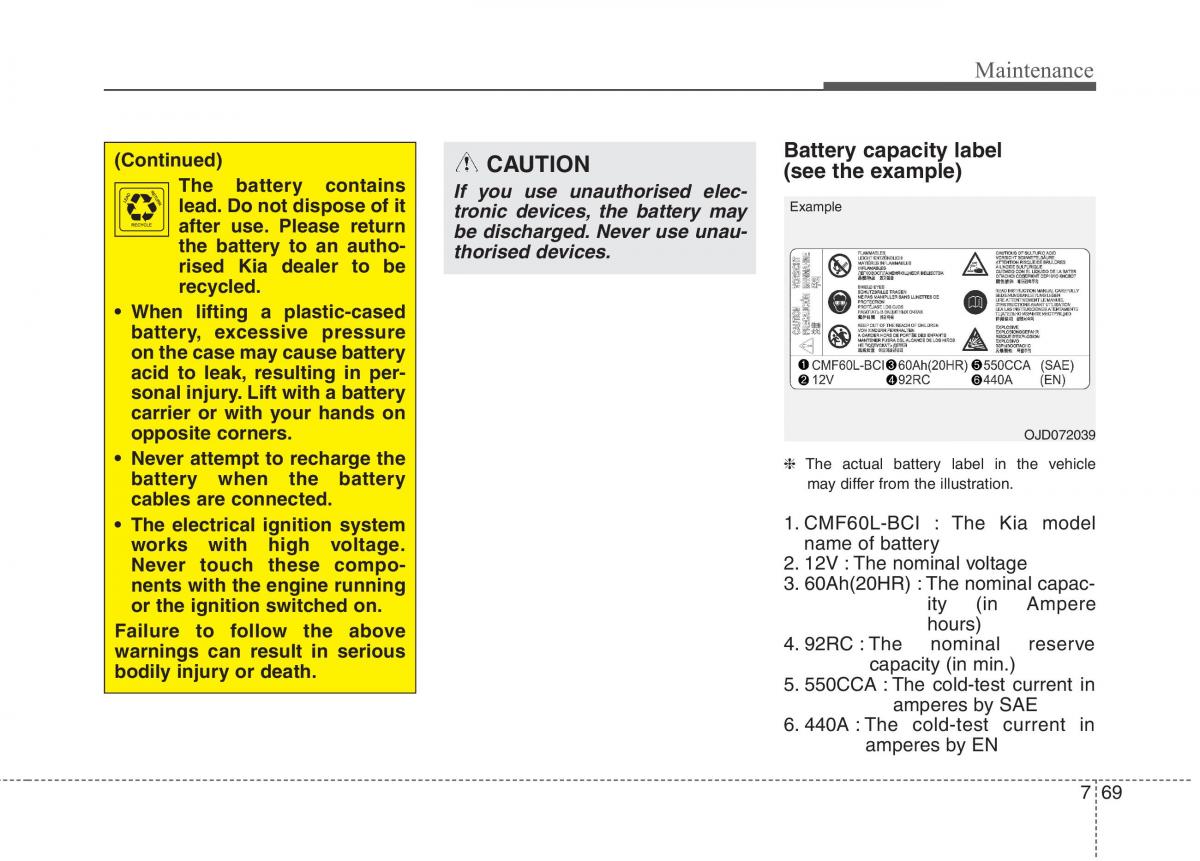 KIA Carens III 3 owners manual / page 1250