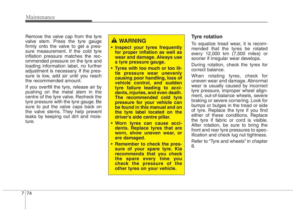 KIA Carens III 3 owners manual / page 1255