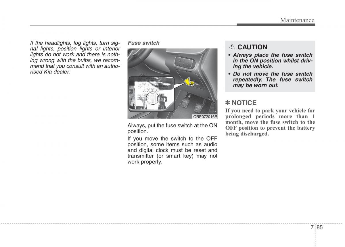 KIA Carens III 3 owners manual / page 1266