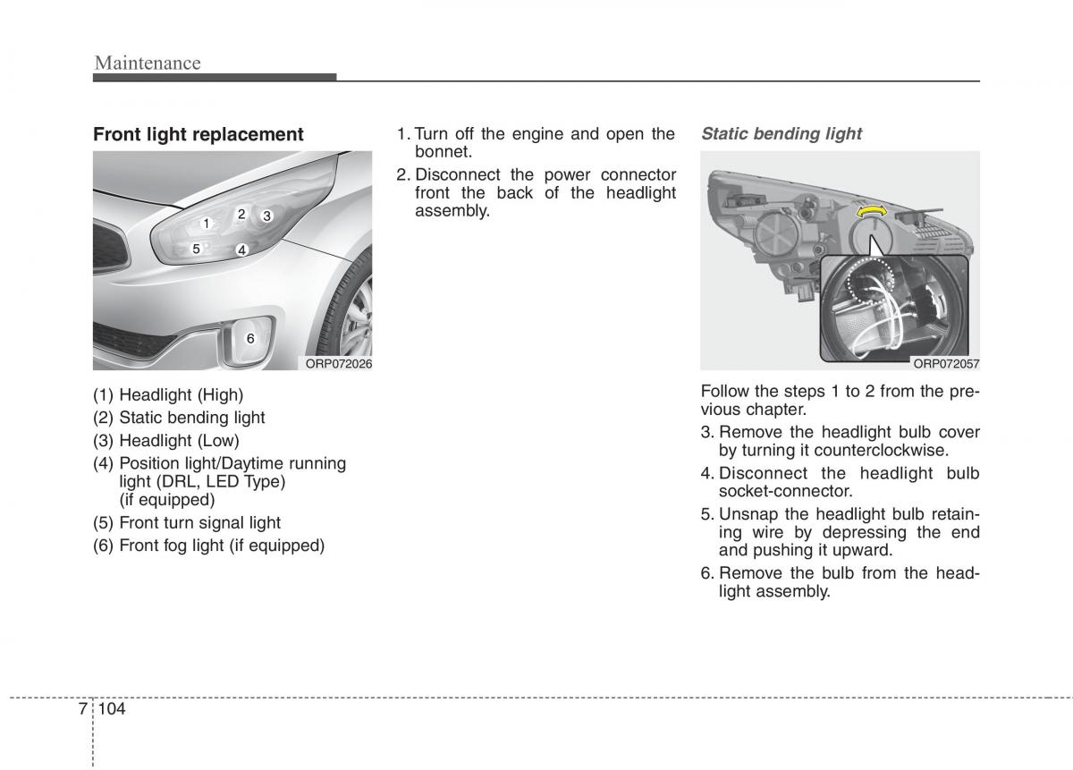 KIA Carens III 3 owners manual / page 1285