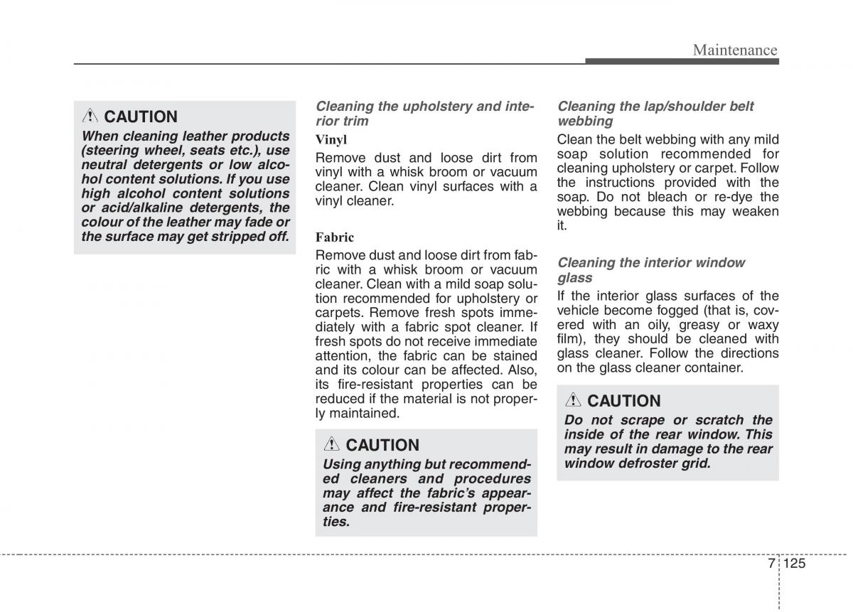 KIA Carens III 3 owners manual / page 1306