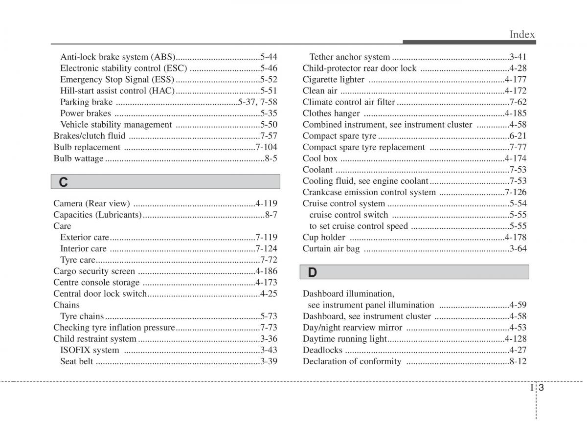 KIA Carens III 3 owners manual / page 1325